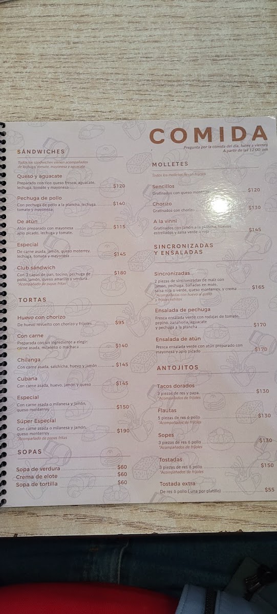Laihoos Bisquets Menu - Image 1